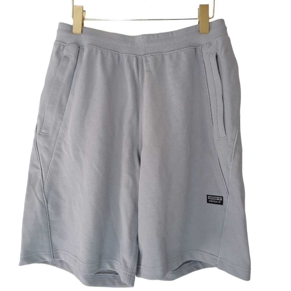 New With Tags Adidas Size Medium Men's Athletic Shorts Light Blue Gray